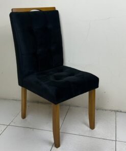 Conjunto Cadeiras Londres 2 unidades - Cinamomo/Preto