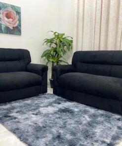 Conjunto de sofá 2 x 3 lugares REF 5014 - Preto