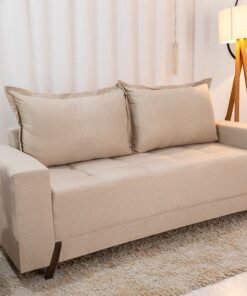 Sofá 3 lugares 8100 2.00m Linho Bege 24