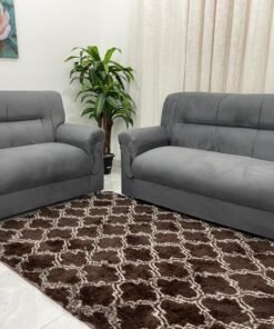 Conjunto de sofá 2 x 3 lugares REF 5014 - Cinza
