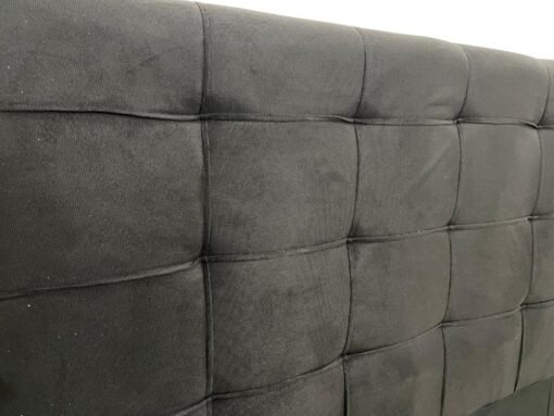Cabeceira Silas Casal - Preto Suede - Imagem 2