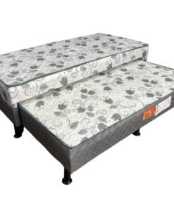 Cama Box Gardenia Solteiro com Auxiliar Ortopédica - 88x188x46