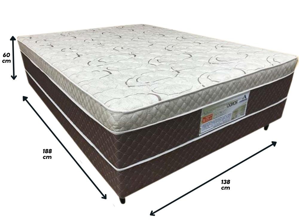 Cama box Light Sealed Casal - 138x188x48 - Imagem 4