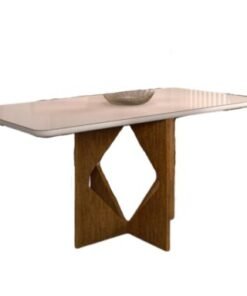 Mesa de Jantar Madri 1.60x0.80 - Cinamomo/Off white