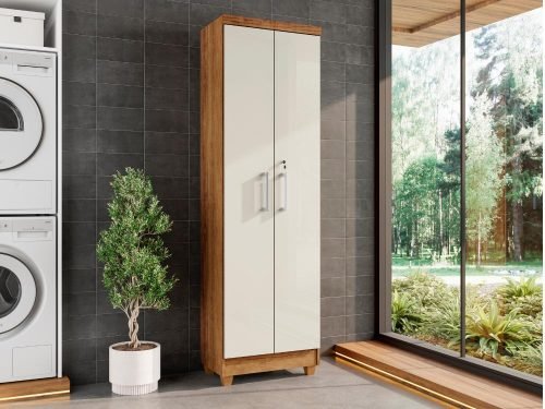 Multiuso Isabela 2 Portas - Cedro/Areia