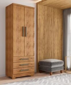 Guarda-Roupa Floripa 2 portas - Cedro