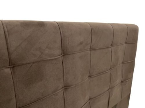 Cabeceira Silas Queen - Marrom Suede - Imagem 2