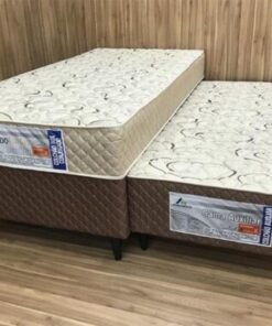 Cama box Light Sealed Solteiro com Auxiliar - 88x188x48