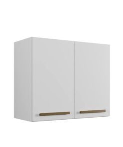 Armário Aéreo Cristal 2 Portas - Branco