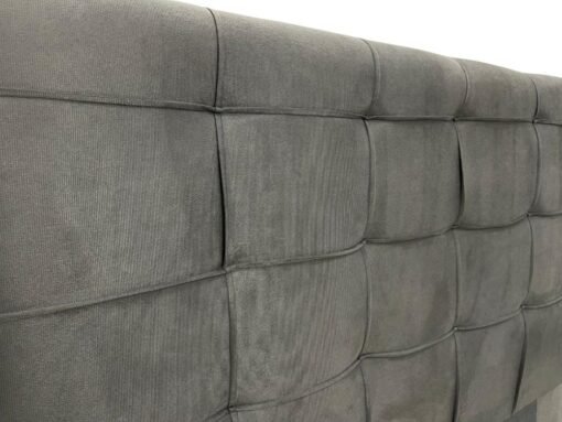 Cabeceira Silas Casal - Cinza Suede - Imagem 2