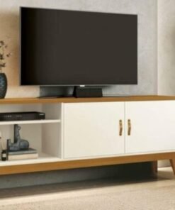 Rack Star 60" - Off white/Cedro