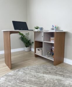 Escrivaninha Nomad 360° - Off White/Cinamomo