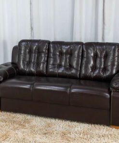 Sofá 3 lugares 240 Korino Café Larg. 2.07m - Rondomóveis