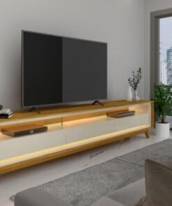 Rack Requinte 75" - Naturale/Off White