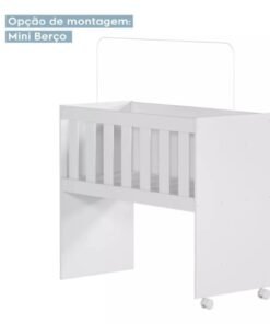 BERCO MULTIFUNCIONAL RUBI COM COLCHAO - BRANCO