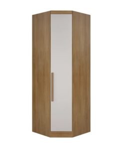 Modulado Canto Oblíquo Rizon Cumaru/Fendi Fosco 100% MDF Larg. 0.827m - Novo Horizonte