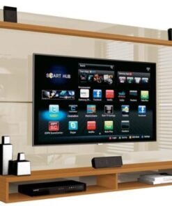 Painel Maxi 60" - Off White/Cedro