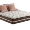 Colchão Casal Classic Marrom Molas Superlastic 138x188x22 Anjos | Suporta até 260kg
