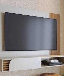 Home Suspenso Jurerê Larg. 1.60m Off/Freijó Para TV até 60" - Colibri