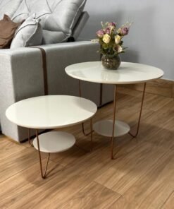 Conjunto de Mesa Liz - Off White