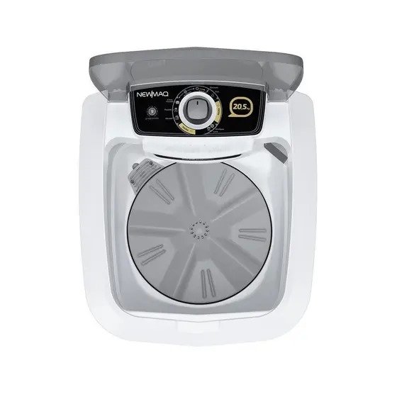 Lavadora Semi-automática 20,5kg Newmaq 127V 60HZ - Branco - Imagem 2