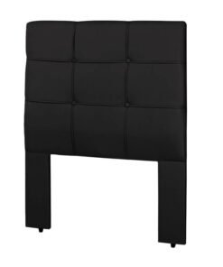 Cabeceira Cama Box Solteiro 0,90 Eslovênia Veludo Preto