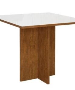 Mesa de Jantar Los Angeles 0.90x0.90 - Cinamomo/Off white