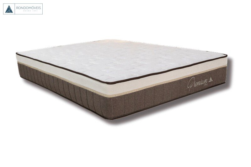 Colchão Casal Premium Plus Molas Ensacadas Pocket 138x188x30 - Rondomóveis | Suporta até 240kg