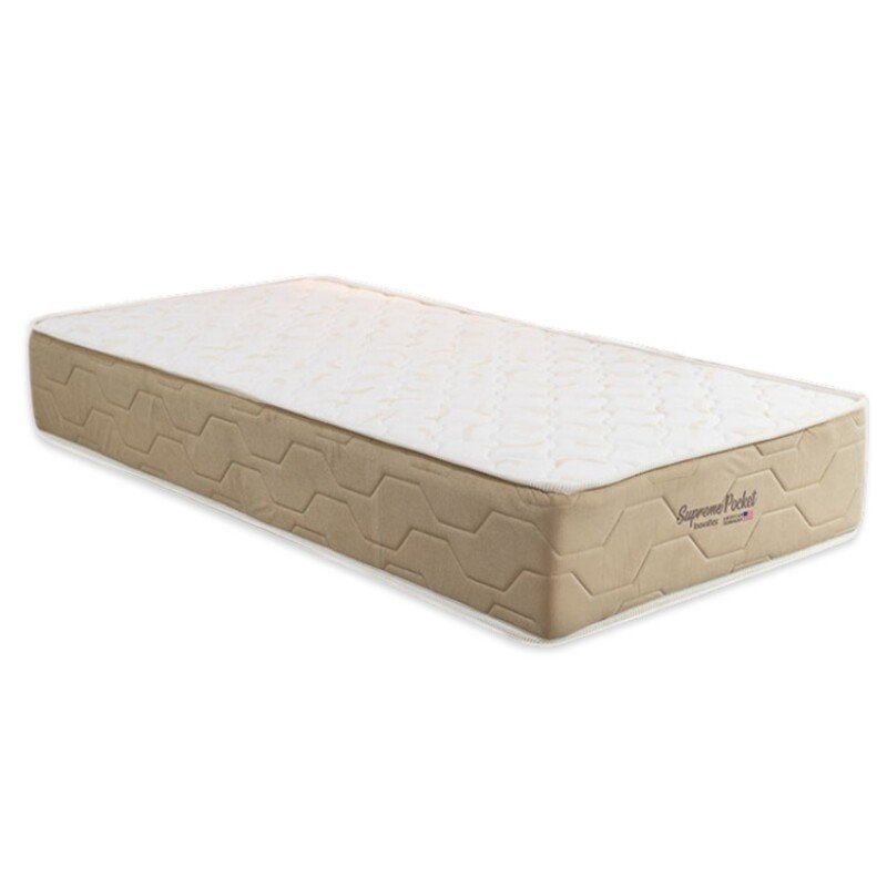 Colchão Solteiro Supreme Pocket Molas Ensacadas 88x188x25 - Inovaflex | Suporta até 120kg