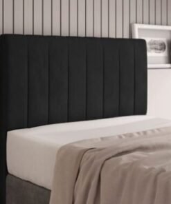 Cabeceira Itália Solteiro - Preto Veludo