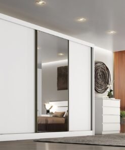 ROUPEIRO DIAMOND PLUS C/ESPELHO 100% MDF NOVO HORIZONTE