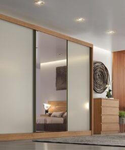 ROUPEIRO DIAMOND PLUS C/ESPELHO 100% MDF NOVO HORIZONTE