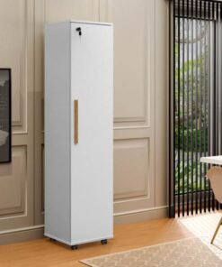 Multiuso Lune com Chaves e Rodizios Branco