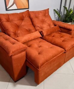 SOFÁ ATENAS RETRATIL E RECLINAVEL 2 METROS