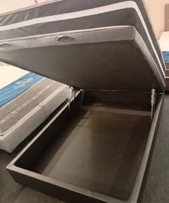 BAÚ CASAL REFORÇADO + COLCHÃO MOLAS ENSACADAS ORTOBELLO