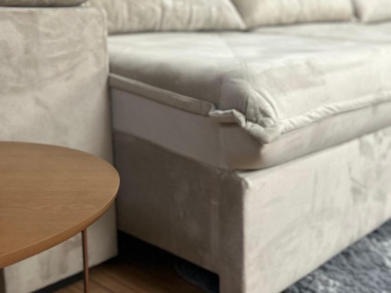 Sofá Retrátil Reclinável Porto Madero 2.00m- Bege Veludo - Imagem 4