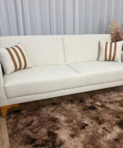 Sofa Cama Luizi 2.09m – Bege Linho
