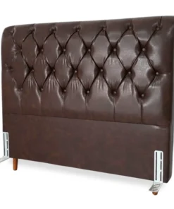 Cabeceira Casal Lavínia Korino Marrom Larg. 1.40m