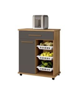 Fruteira Goiania Cinamomo/Grafite Arte Moveis