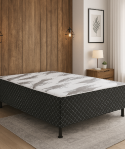 CAMA BOX D-28 SIMPLES 5CM DE ESPUMA