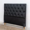 Cabeceira Casal Vitória Korino Preto Larg. 1.40m