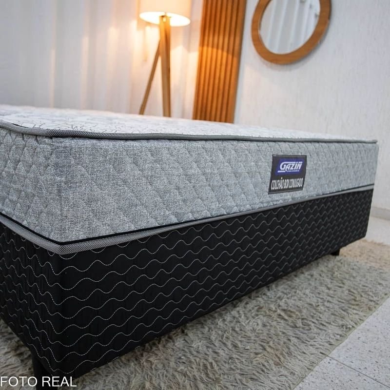 Unibox Casal Supreme Ortopédico D28 Gazin - 138x188x53 | Suporta até 220kg - Imagem 4