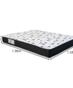 Colchão Queen Santé 158x198x20 100% Espuma D33 - Nosso Sonho | Suporta até 250kg