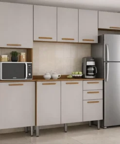 COZINHA VALÊNCIA COMPLETA 04 PEÇAS  (VARIAS OPÇÕES DE CORES)