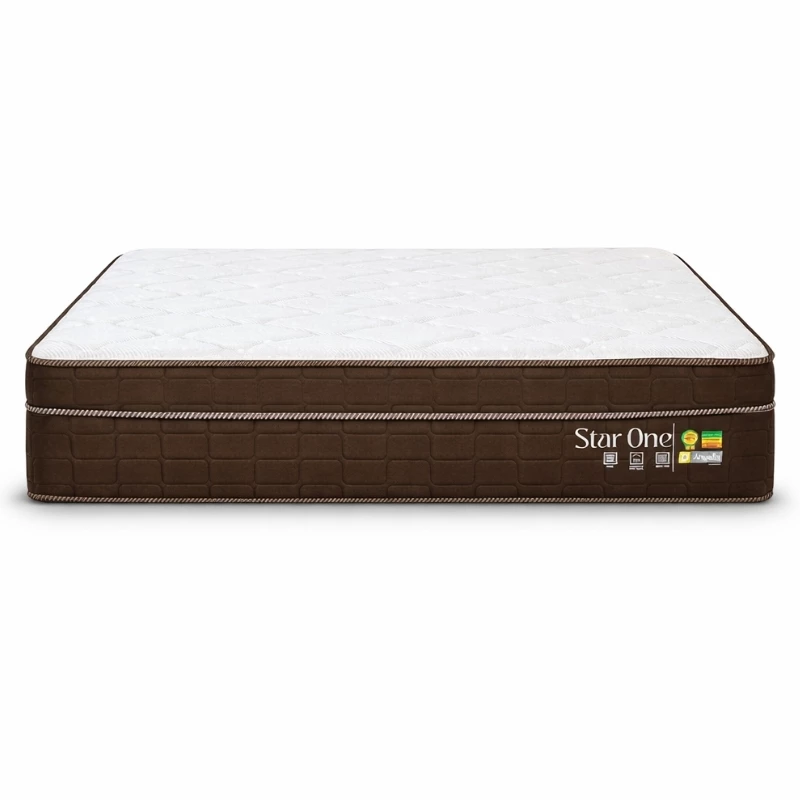 Colchão Casal Star One Ortopédico D-65 138x188x30 - Anjos | Suporta até 280kg - Imagem 2