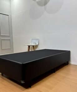 base solteiro corino preto 88x188x38